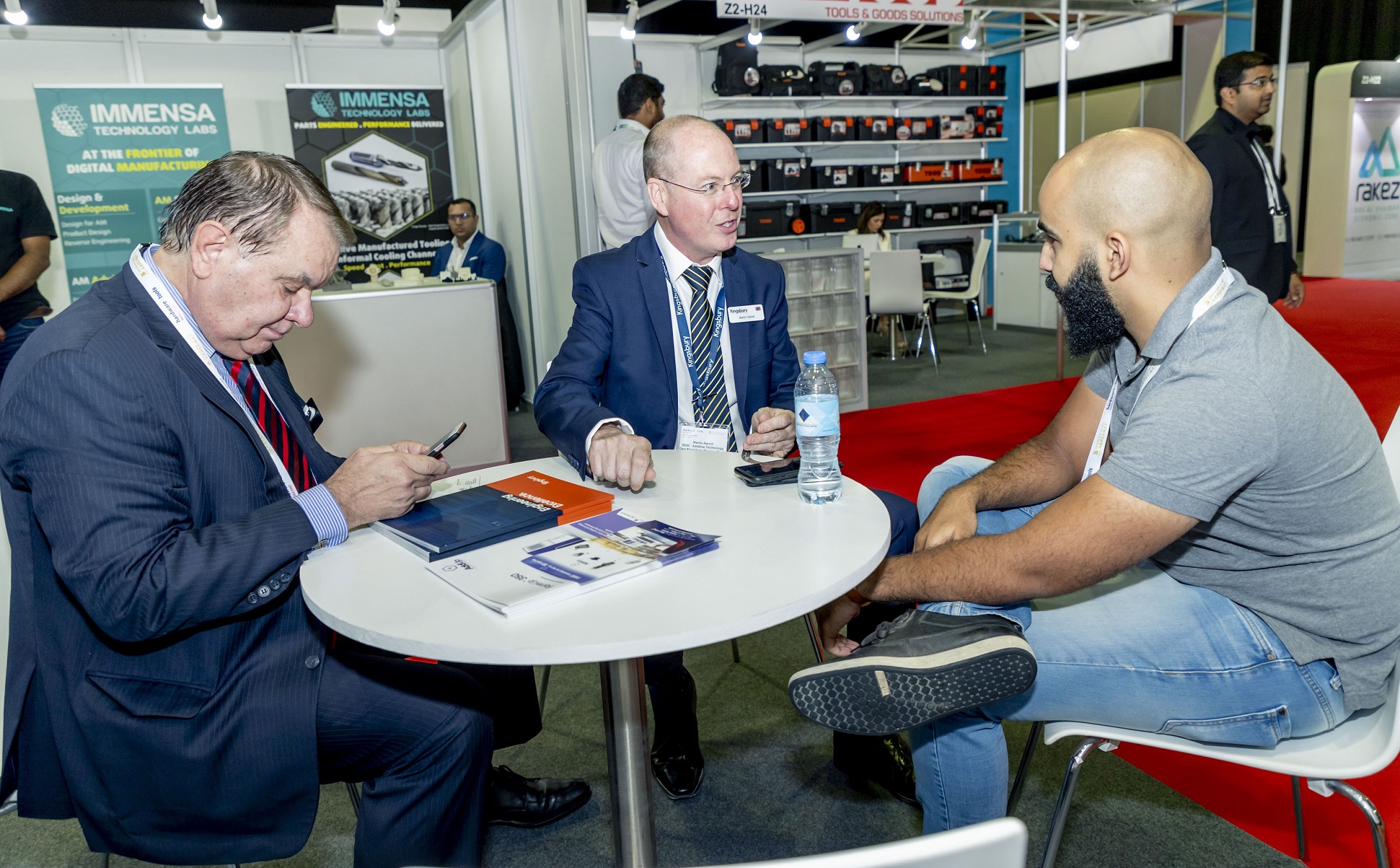 Business networking at Hardware + Tools Middle East